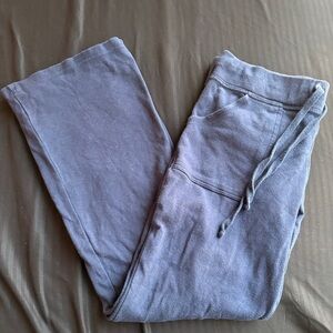 Y2K Ambiance Apparel Navy Cotton Flared Pant